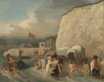 The Bathing Place At Ramsgate Artwork by Benjamin West