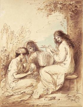 The Three Sisters Artwork by Benjamin West