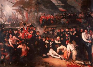 The Death Of Nelson Artwork by Benjamin West