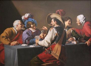 Playing Cards Artwork by Theodoor Rombouts