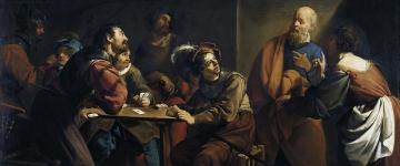 The Denial Of Saint Peter Artwork by Theodoor Rombouts