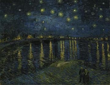 Starry Night Artwork by Vincent Van Gogh