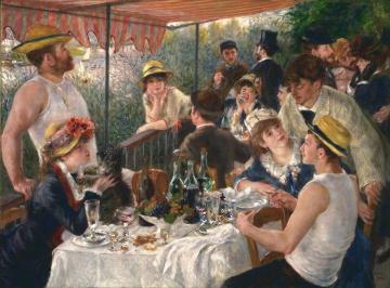 Luncheon Of The Boating Party Artwork by Pierre Auguste Renoir