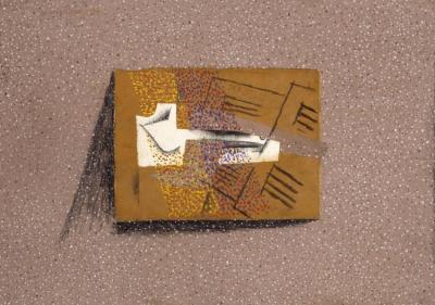 Pipe And Sheet Music Artwork by Pablo Picasso