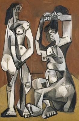 Women At Their Toilette Artwork by Pablo Picasso