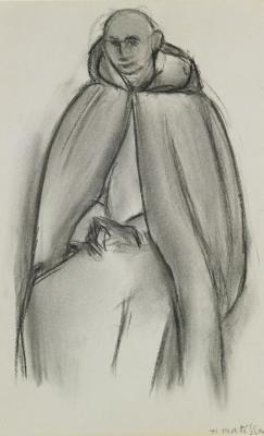 Etude D'un Moine Artwork by Henri Matisse