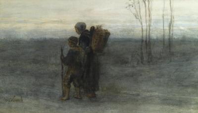 Homeward Bound Artwork by Jozef Israels