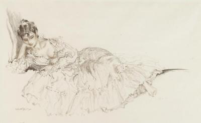 The Minx Artwork by Sir William Russell Flint