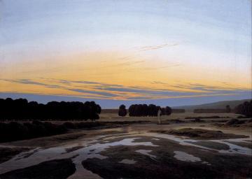 The Grosse Gehege near Dresden Artwork by Caspar David Friedrich