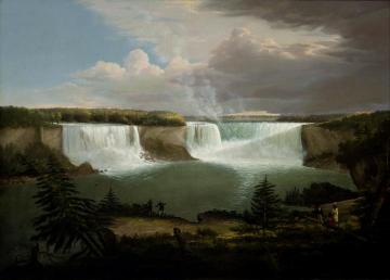 A General View of the Falls of Niagara Artwork by Alvan Fisher