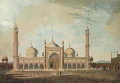 Jami Masjid (great Mosque), Delhi Artwork by Theodoros Ralli