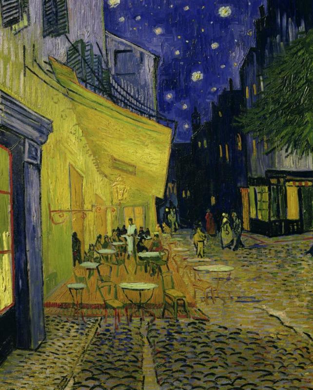 Cafe Terrace, Place Du Forum, Arles, 1888 Artwork by Vincent Van Gogh