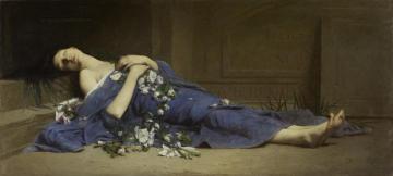 Martyr In The Catacombs Artwork by Jules Cyrille Cave