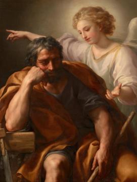 The Dream Of St. Joseph Artwork by Anton Raphael Mengs