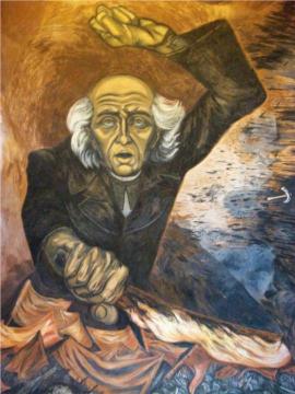 Father Hidalgo 1949 Artwork by Jose Clemente Orozco