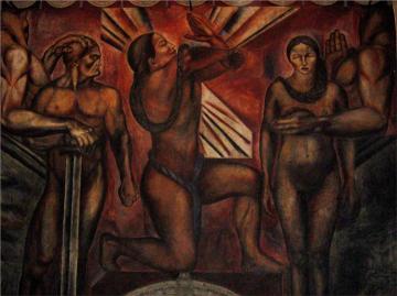 Omnisciencia 1925 Artwork by Jose Clemente Orozco