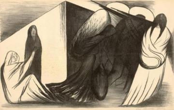 Mexican Soldiers 1928 Artwork by Jose Clemente Orozco