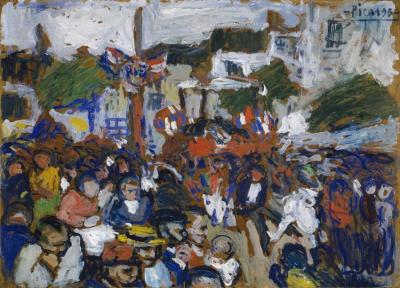 The Fourteenth Of July (le Quatorze Juillet) Artwork by Pablo Picasso
