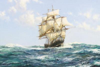 The Blackwall Frigate (the Alfred) Artwork by Montague Dawson