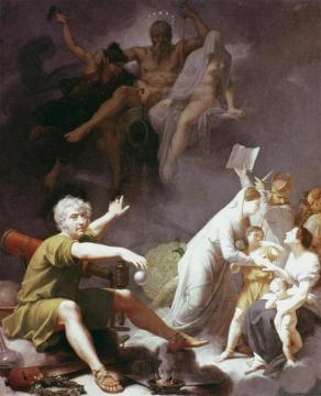 Regnault Homme physique Homme moral Homme intellectuel Artwork by Jean Baptiste Regnault