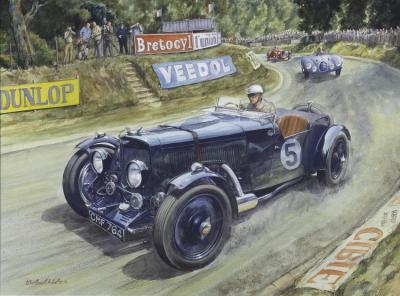 1951 Bol D Or (st Germain - En - Laye Circuit) Artwork by Michael Wright