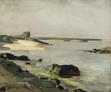 Seashore At Audresselles Artwork by Emile Carolus-Duran