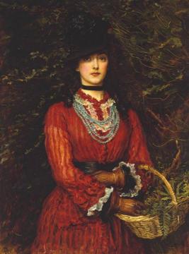 Miss Eveleen Tennant Artwork by Sir John Everett Millais