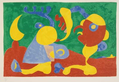 Ubu Roi I Artwork by Joan Miró