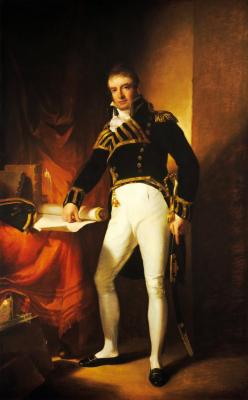 Captain Charles Stewart, 1811-1812 Artwork by Thomas Sully