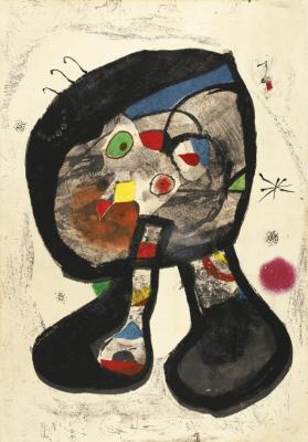 Le Fantome De L'atelier Artwork by Joan Miró