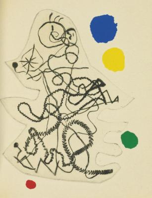 L'antitete Artwork by Joan Miró