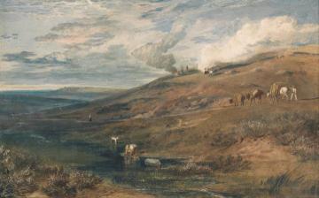 Dartmoor,The Source of the Tamar and the Torridge Artwork by Joseph Mallord William Turner