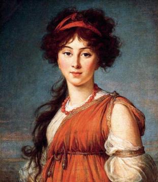 Varvara Ladomirsky Artwork by Elisabeth Vigee Le Brun