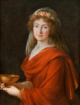 Countesse Bystry Artwork by Elisabeth Vigee Le Brun
