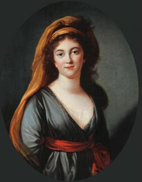 Katherine Friefrau van Mayern Artwork by Elisabeth Vigee Le Brun