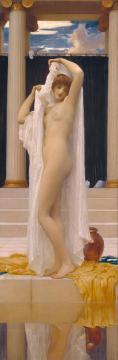 The Bath Of Psyche Artwork by Sir Frederick Lord Leighton