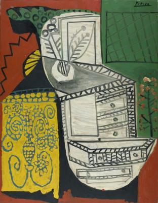 The Chinese Chest Of Drawers (la Commode Chinoise) Artwork by Pablo Picasso