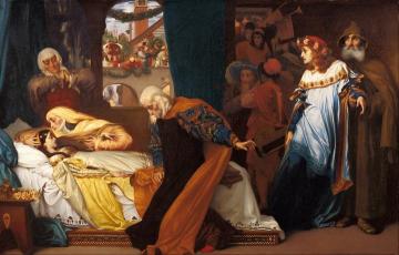 The Feigned Death Of Juliet Artwork by Sir Frederick Lord Leighton