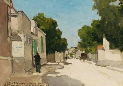 The House Of The Artist Millet, Barbizon Artwork by Jan Weissenbruch