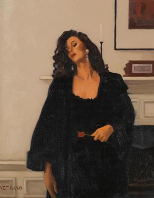 Only A Rose Artwork by Jack Vettriano