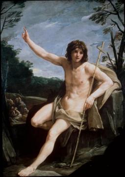 St John the Baptist in the Wilderness Artwork by Guido Reni