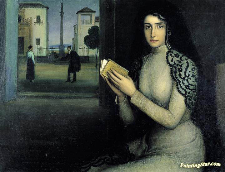 Nieves Artwork by Julio Romero de Torres