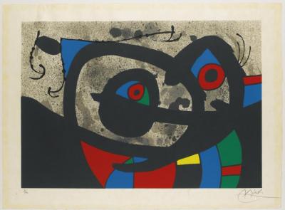 Le Lezard Aux Plumes D'or - Frontispiece Artwork by Joan Miró