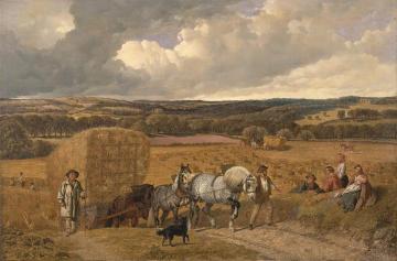The Harvest Artwork by John Frederick Herring, Sr