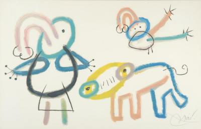 L'enfance D'ubu - 18 Plates Artwork by Joan Miró