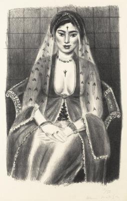 La Persane Artwork by Henri Matisse