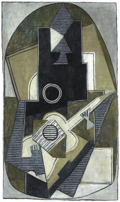 Lhomme A La Guitare Artwork by Pablo Picasso