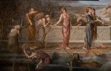 Passing Days,1878 Artwork by John Melhuish Strudwick