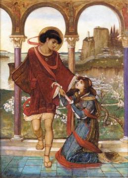 The Annunciation Artwork by John Melhuish Strudwick