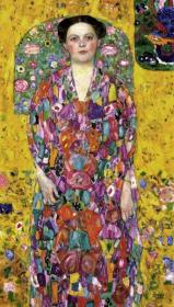 Portrait of Eugenia Primavesi Artwork by Gustav Klimt